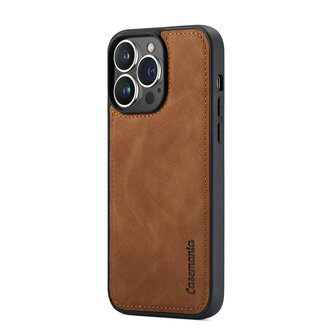iPhone 12 Pro Max Sienna Brown - 2 in 1 Book Case