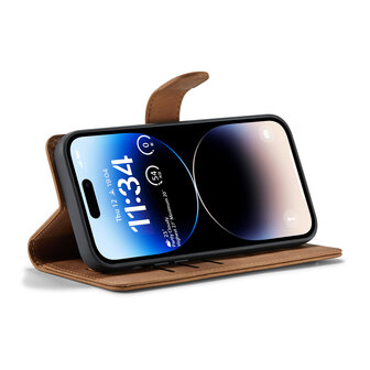 iPhone 12 Pro Max Sienna Brown - 2 in 1 Book Case