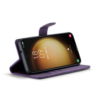 Samsung S23 Deep Purple - 2 in 1 Book Case