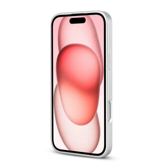 iPhone 16 Plus - Zwart - Camera Marmer MagSafe Back Cover