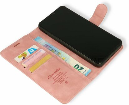 iPhone 7 Plus &amp;amp; 8 Plus Pale Pink - 2 in 1 Book Case