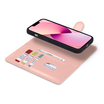 iPhone 16 Pro - 2 in 1 Afneembare Book Case - Roze