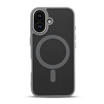 iPhone 16 Plus - Grijs - Matte Armor - Geschikt voor MagSafe