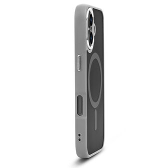 iPhone 16 Plus - Grijs - Matte Armor - Geschikt voor MagSafe