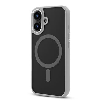 iPhone 16 Plus - Grijs - Matte Armor - Geschikt voor MagSafe