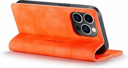 iPhone 14 Pro Topaz Orange - Book Case