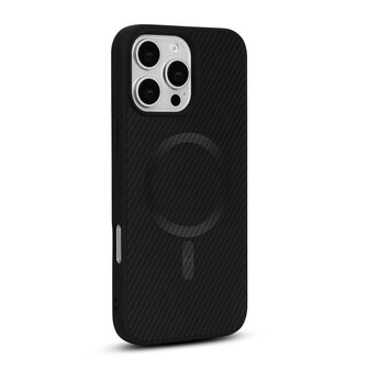 iPhone 13 Mini - Zwart - Carbon MagSafe Back Cover