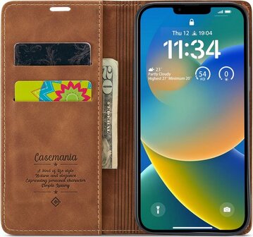 iPhone 14 Sienna Brown - Book Cover