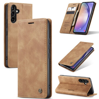 Samsung A34 5G Sienna Brown - Book Case