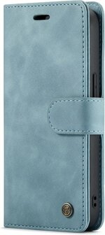 iPhone 14 Aqua Blue - 2 in 1 Book Case