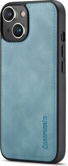 iPhone 14 Aqua Blue - 2 in 1 Book Case