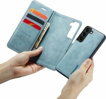 iPhone SE 2022 Aqua Blue - 2 in 1 Book Case
