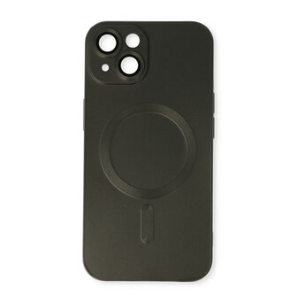 iPhone 14 Zwart - MagSafe Matte TPU