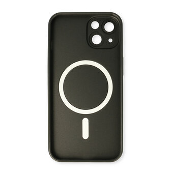 iPhone 14 Zwart - MagSafe Matte TPU