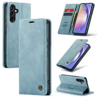 Samsung A34 5G Aqua Blue - Book Case