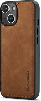iPhone 14 Sienna Brown - 2 in 1 Book Case