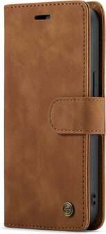 iPhone 14 Sienna Brown - 2 in 1 Book Case