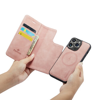iPhone 13 Pale Pink - 2 in 1 MagSafe Book Case