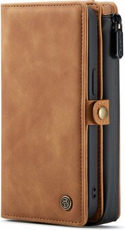 iPhone 13 Mini Sienna Brown - 2 in 1 Extra Vakken Book Case
