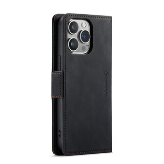 iPhone 15 Pro Max Charcoal Gray - MagSafe Book Case