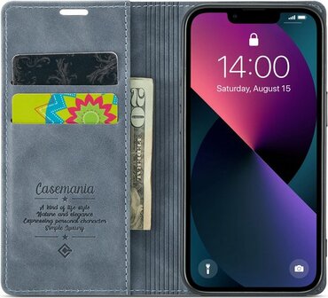 iPhone 13 Mini Shadow Gray - Book Case