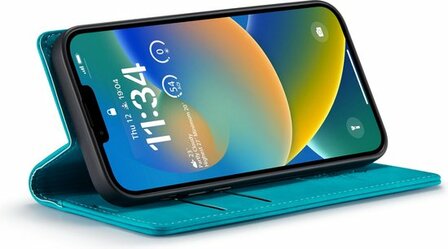 iPhone 14 Azure Blue - Book Case