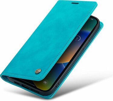 iPhone 14 Azure Blue - Book Case