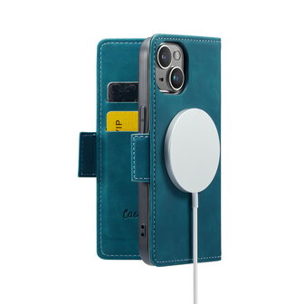 iPhone 15 Plus Emerald Green - MagSafe Book Case