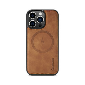iPhone 15 Sienna Brown - 2 in 1 MagSafe Book Case