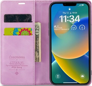 iPhone 14 Pastel Lila - Book Cover