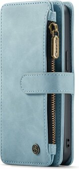 iPhone 13 Mini Aqua Blue - Book Case met Rits