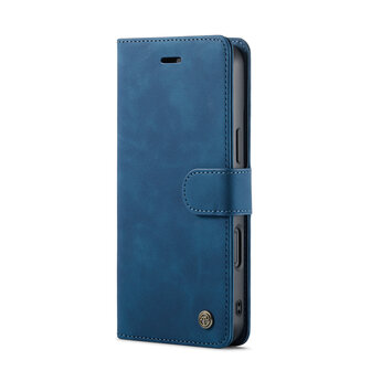 iPhone 16 Plus - Navy Blue - 2 in 1 Book Case