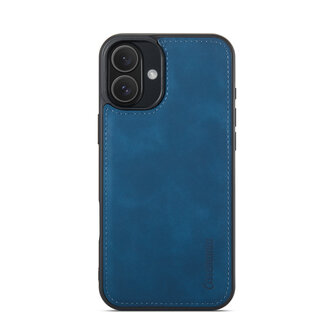 iPhone 16 Plus - Navy Blue - 2 in 1 Book Case