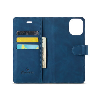 iPhone 16 Plus - Navy Blue - 2 in 1 Book Case