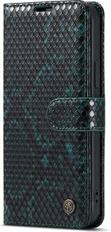 iPhone 13 Pro Max Groen - Slangen Book Case