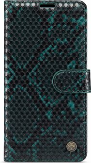 iPhone 13 Pro Max Groen - Slangen Book Case