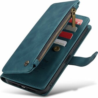 iPhone 13 Pro Emerald Green - Book Case met Rits