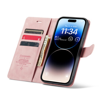 iPhone 13 Pro Max Pale Pink - 2 in 1 Book Case