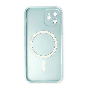 iPhone 11 Licht Blauw - MagSafe Matte TPU