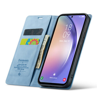 Samsung A14 Sky Blue - Book Case