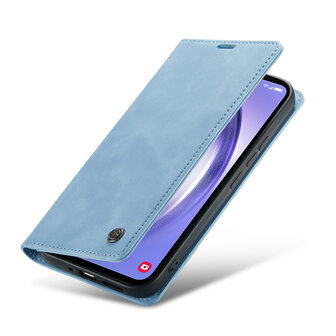 Samsung A14 Sky Blue - Book Case