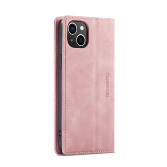 iPhone 15 Pale Pink - Book Case