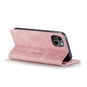 iPhone 15 Pale Pink - Book Case