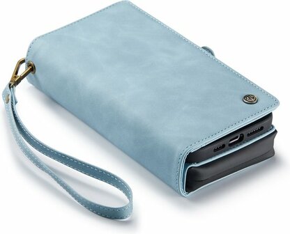 iPhone 13 Pro Aqua Blue - 2 in 1 Extra Vakken Book Case