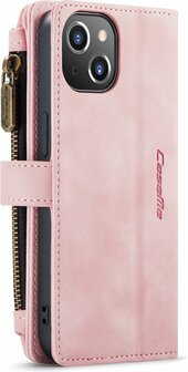 iPhone 13 Mini Pale Pink - Book Case met Rits