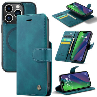 iPhone 15 Emerald Green - 2 in 1 MagSafe Book Case