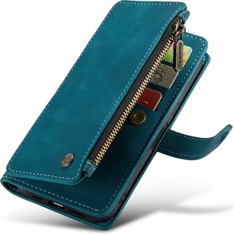 iPhone 14 Emerald Green - Book Case met Rits