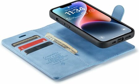 iPhone 14 Sky Blue - 2 in 1 Book Case
