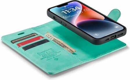 iPhone 14 Tropical Mint - 2 in 1 Book Case