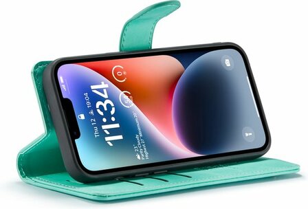 iPhone 14 Tropical Mint - 2 in 1 Book Case